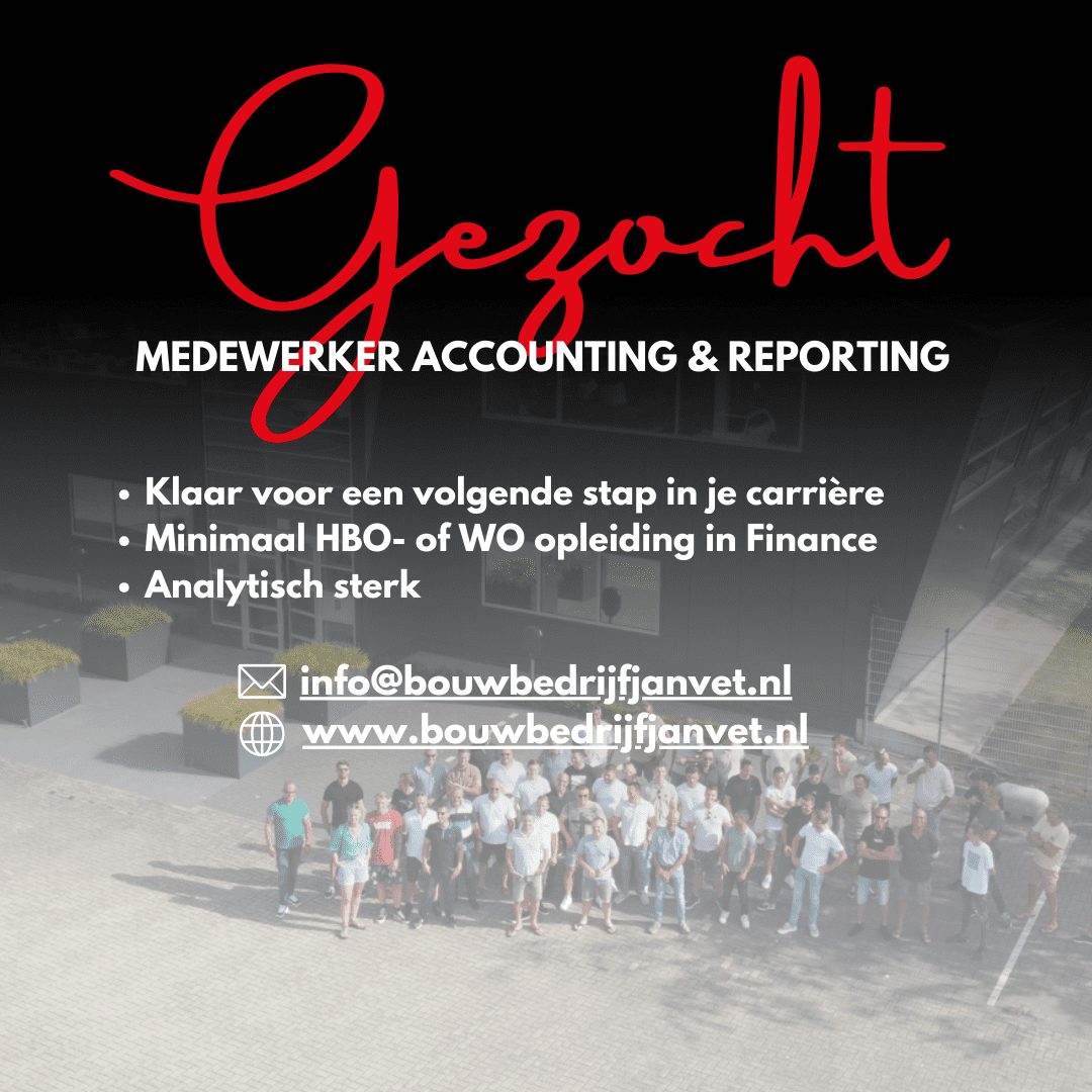 Vacature Medewerker Accounting & Reporting
