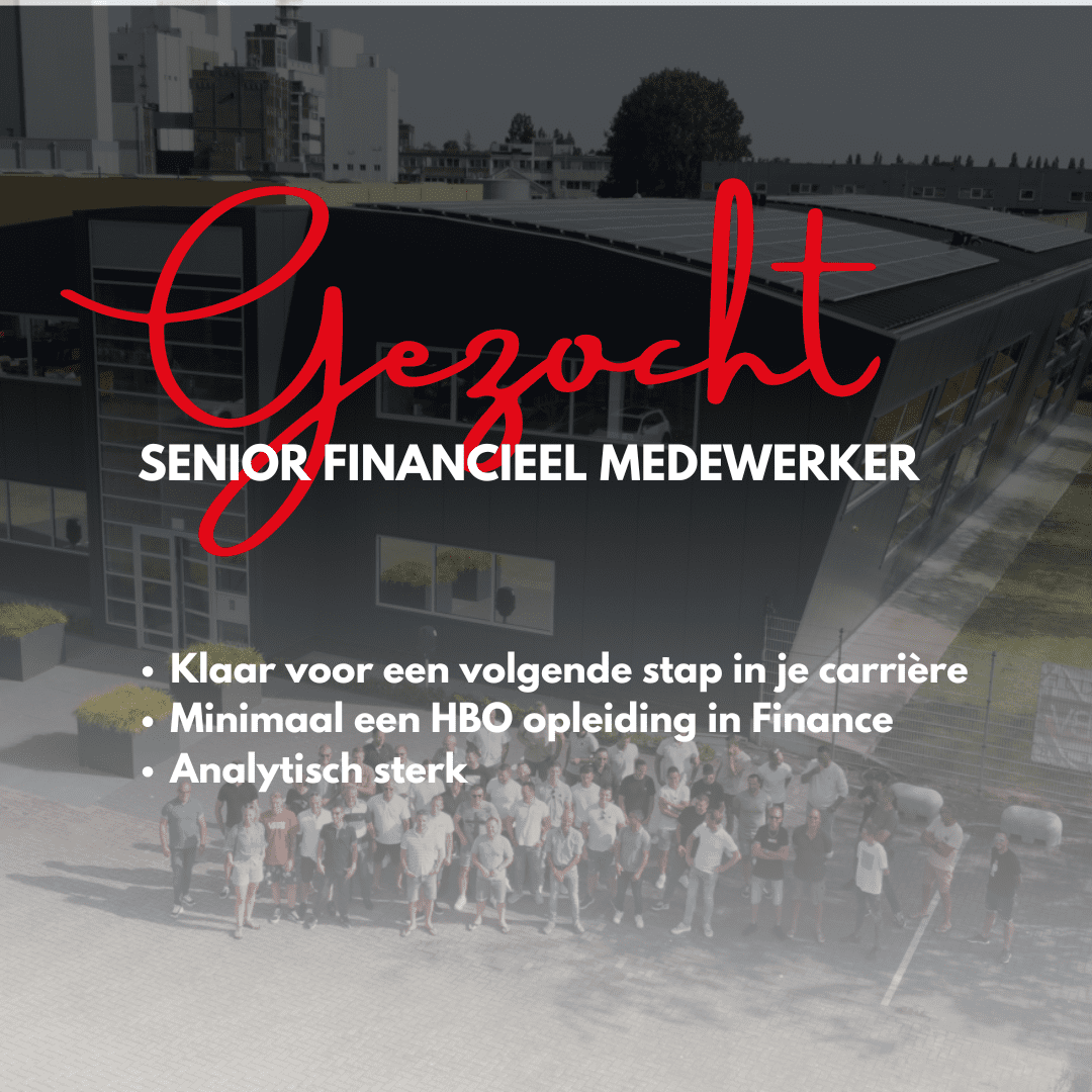 Vacature Senior Financieel Medewerker